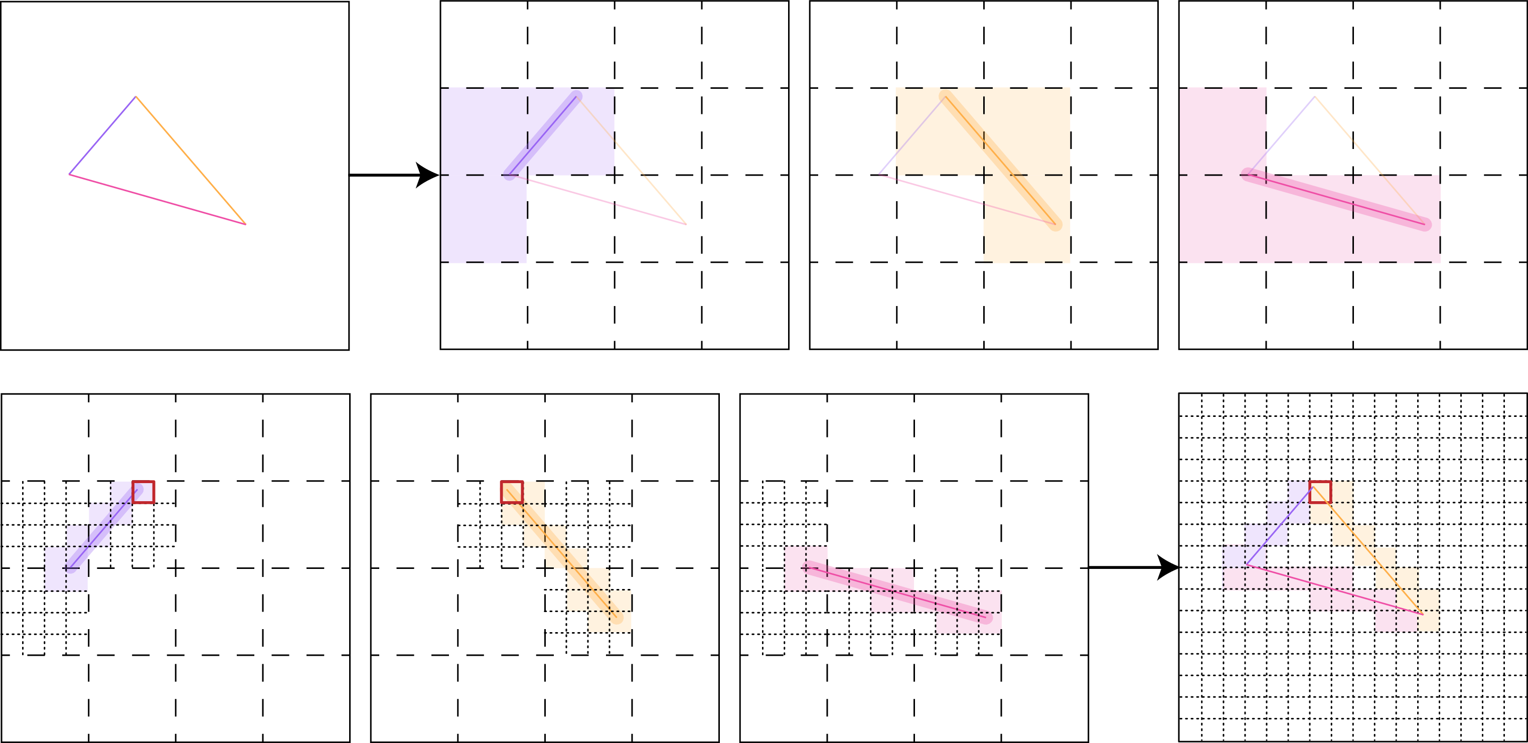 Narrow-band UDF on a voxel hierarchy.